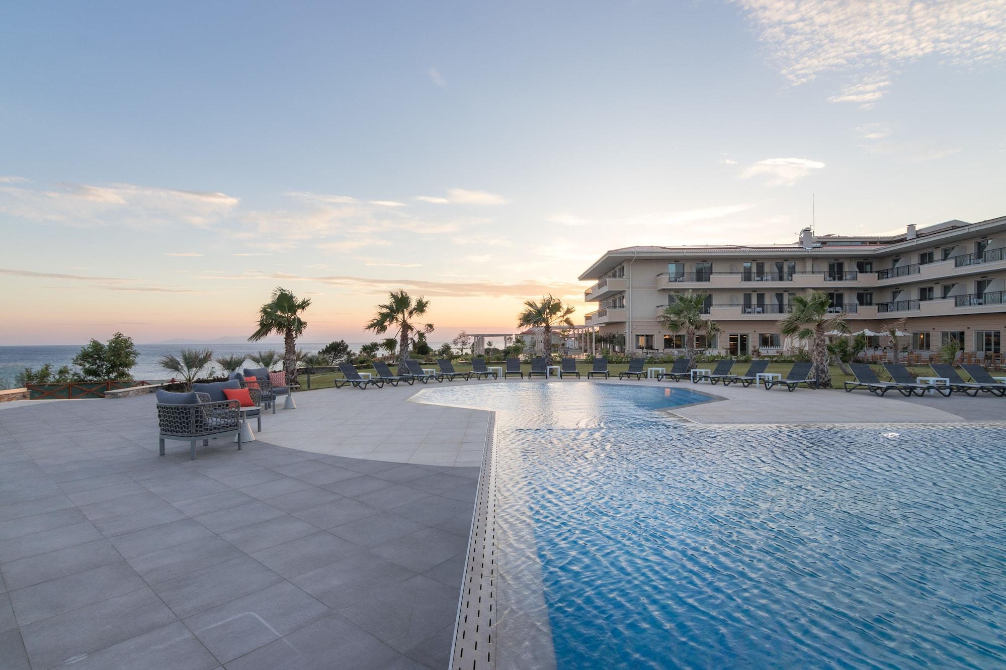 King Maron Wellness Beach Hotel Marónia エクステリア 写真