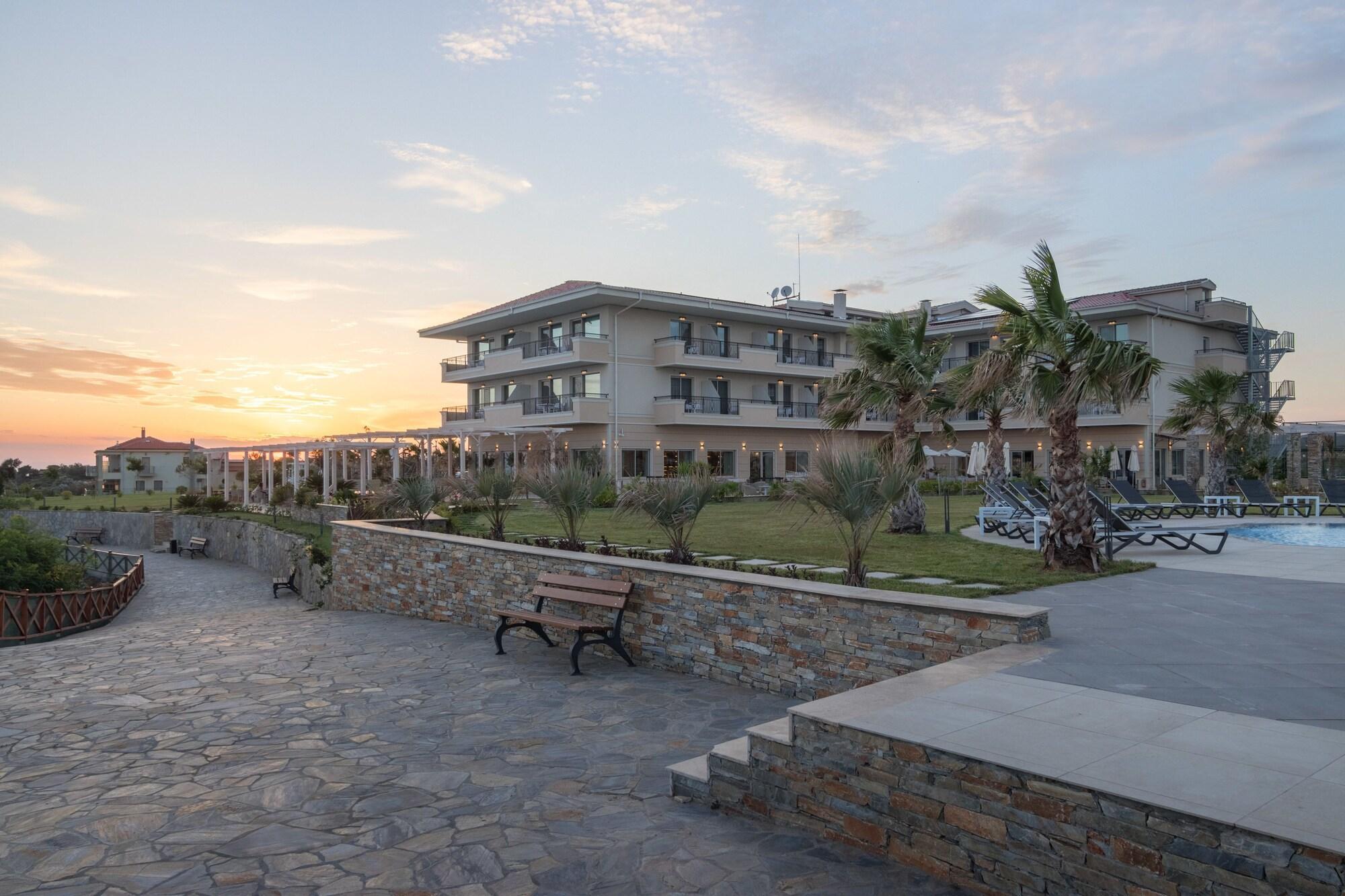 King Maron Wellness Beach Hotel Marónia エクステリア 写真