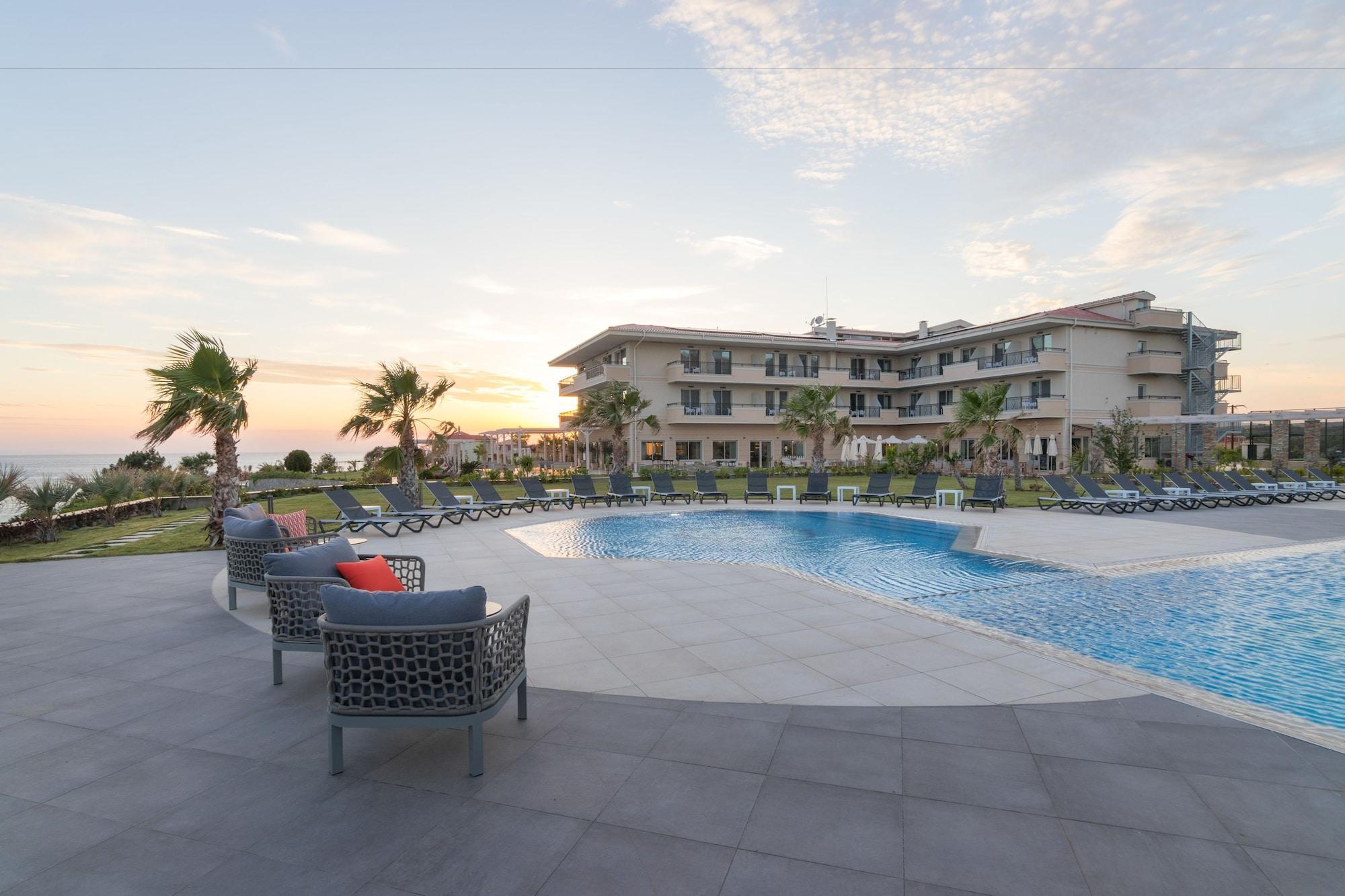 King Maron Wellness Beach Hotel Marónia エクステリア 写真