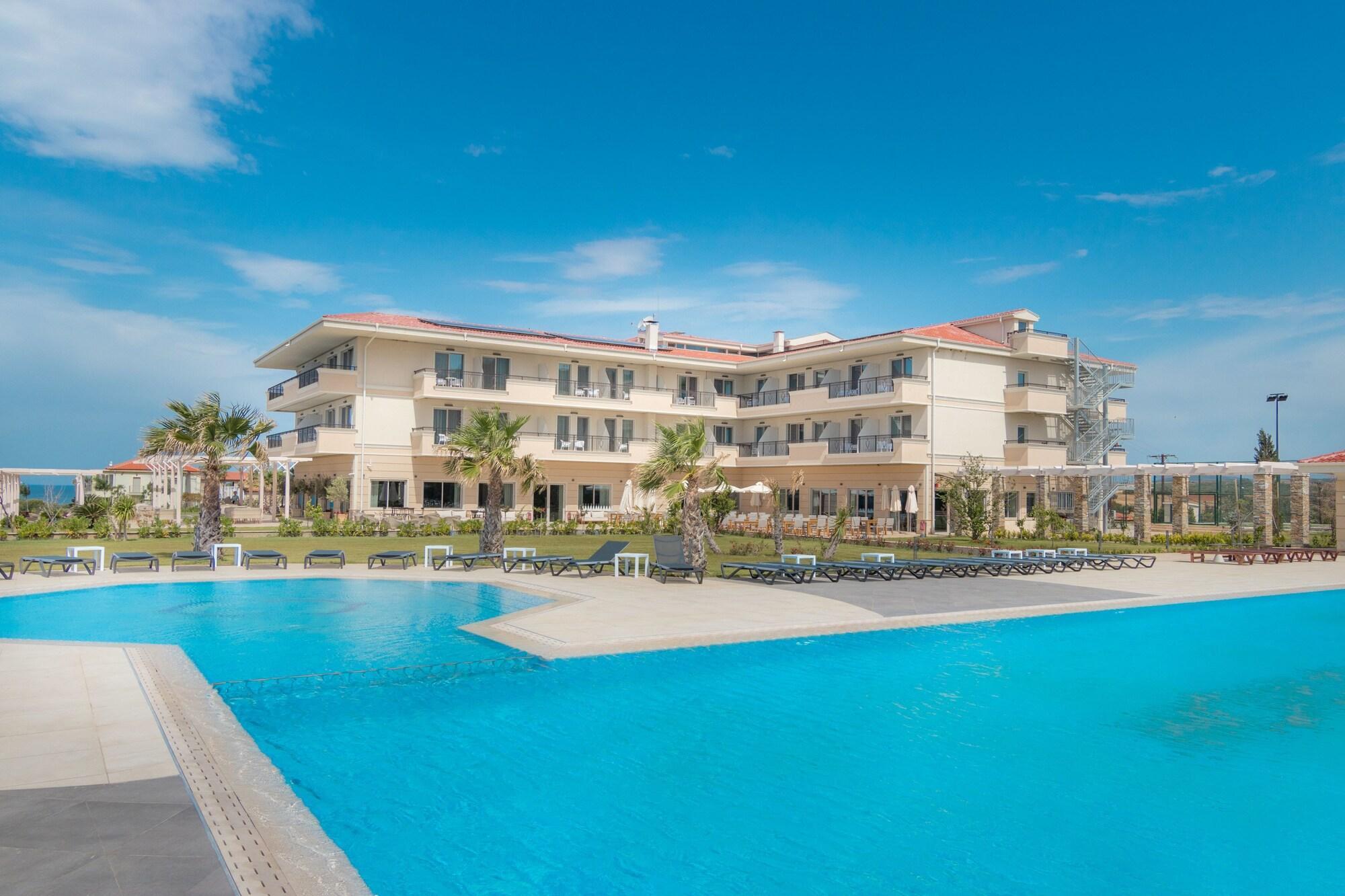 King Maron Wellness Beach Hotel Marónia エクステリア 写真