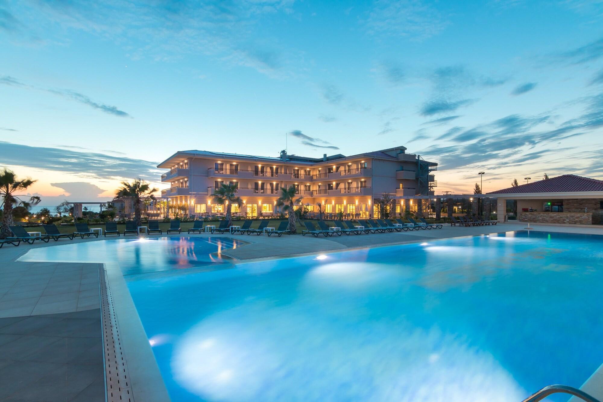 King Maron Wellness Beach Hotel Marónia エクステリア 写真